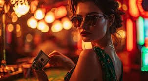 Dealer live casino profesional berinteraksi dengan pemain melalui layar perangkat digital di bn5a